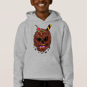 Camisas e jaquetas de crânio sorvete