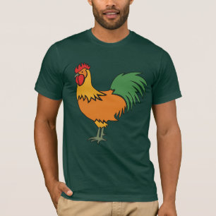 Camisas e jaquetas de galo coloridas