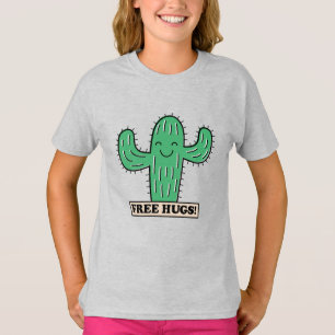 Camisas e jaquetas de Hugs de Cactus Gratuitos
