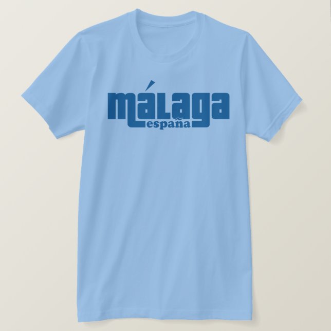 Camisas e jaquetas de Málaga España (Frente do Design)