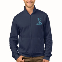 Camisas e jaquetas de Surfer de Nome Personalizado