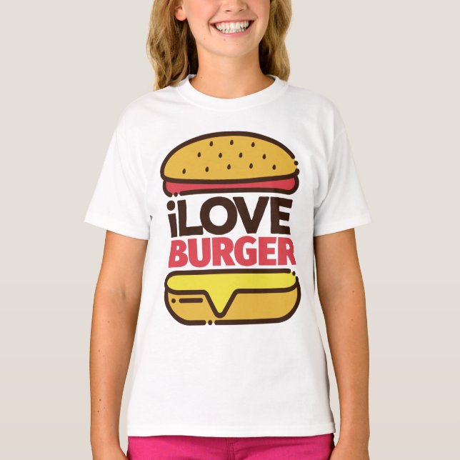 Camisas e jaquetas do Burger Lover (Frente)