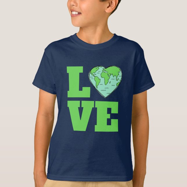 Camisas e jaquetas do Earth Love (Frente)