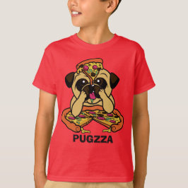 Camisas e jaquetas engraçadas PUGZZA (Pizza)