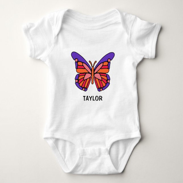 Camisas e jaquetas personalizadas da Borboleta Est (Frente)
