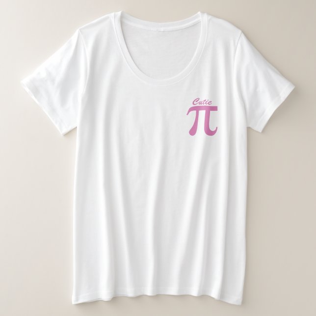 Camisas e jaquetas personalizadas Pi / Pie Cutie (Frente do Design)