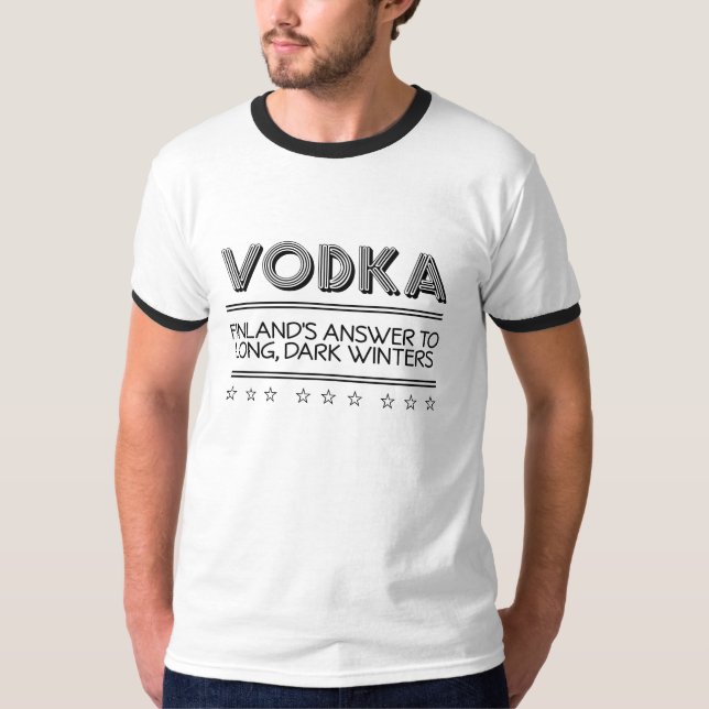Camisas e jaquetas personalizadas VODKA (Frente)