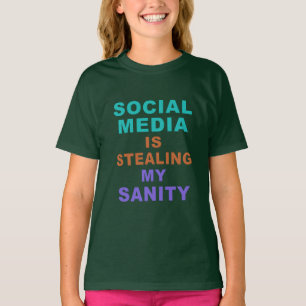 Camisas e jaquetas "Social Media" engraçadas
