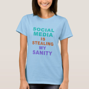 Camisas e jaquetas "Social Media" engraçadas