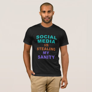Camisas e jaquetas "Social Media" engraçadas