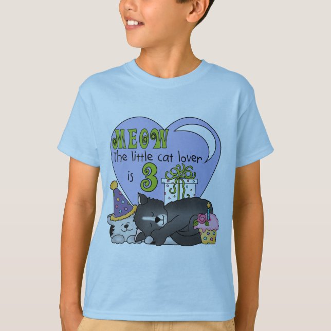 Camisas e presentes de aniversário de 3 anos de to (Frente)