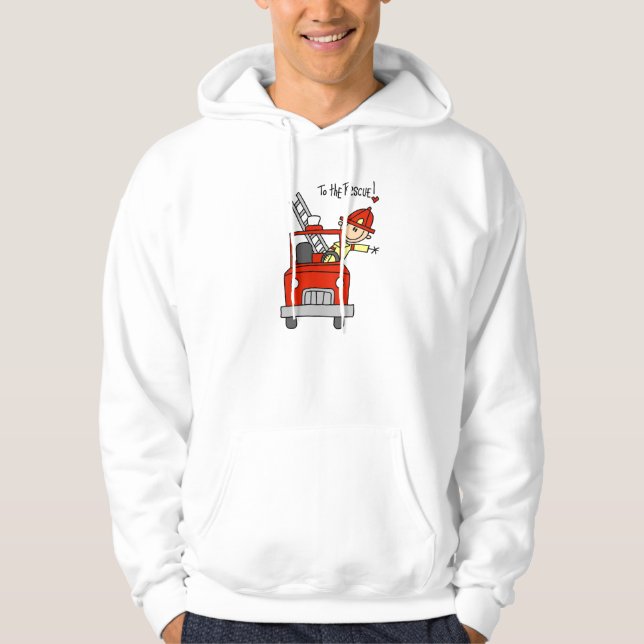 Camisas e Presentes de Bombeiro para o Resgate (Frente)
