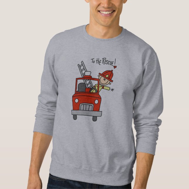 Camisas e Presentes de Bombeiro para o Resgate (Frente)