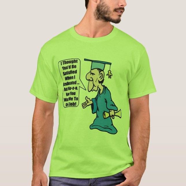 Camisas e presentes engraçados da graduação T (Frente)