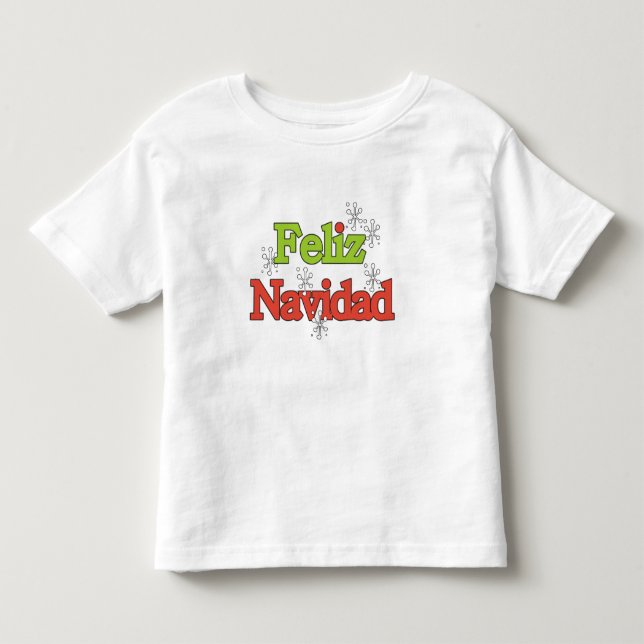 Camisas e presentes Feliz Navidad (Frente)