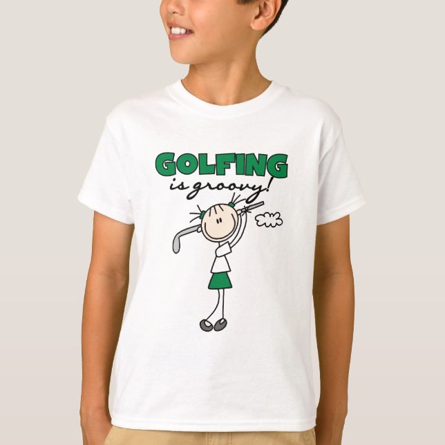 Camisas e Presentes Golfing é Groovy (Frente)