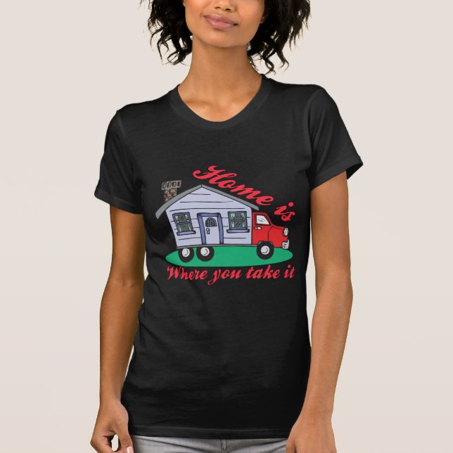 Camisas e presentes no Parque Trailer Funny (Frente)