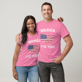 Camisas Engraçadas - AMÉRICA, F*CK YEAH!
