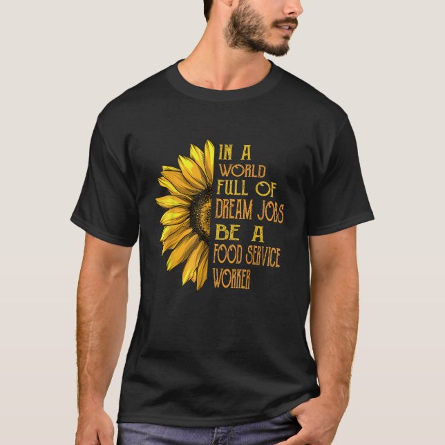 Camisas Engraçadas de Girassol Comida (Frente)