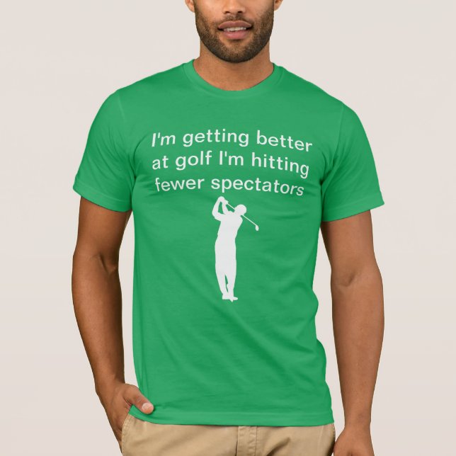 Camisas engraçadas de golfe (Frente)