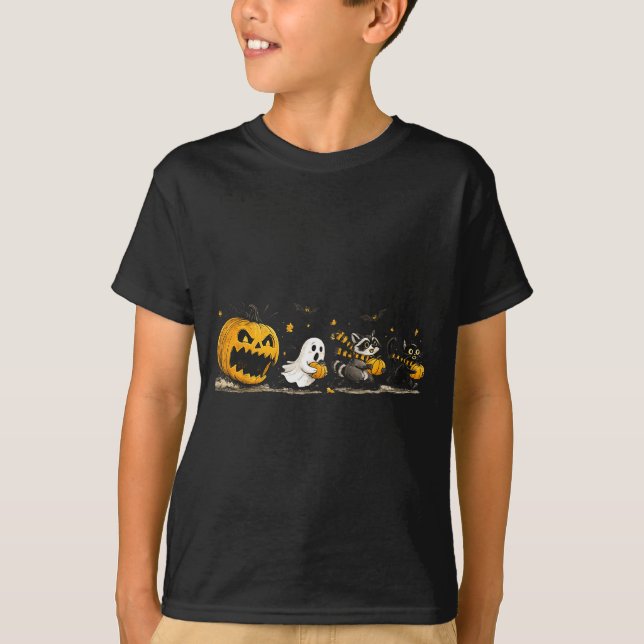 Camisas engraçadas de Halloween para homens com ab (Frente)
