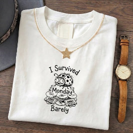 Camisas engraçadas de motivação de segunda-feira L