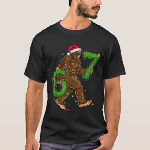 Camisas engraçadas de Natal do Pé Grande do meme S