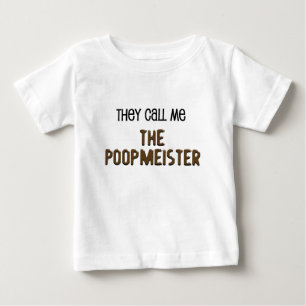 Camisas engraçadas do bebê de Poopmeister