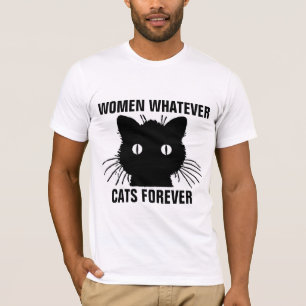 Camisas engraçadas para caras, GATOS PARA SEMPRE