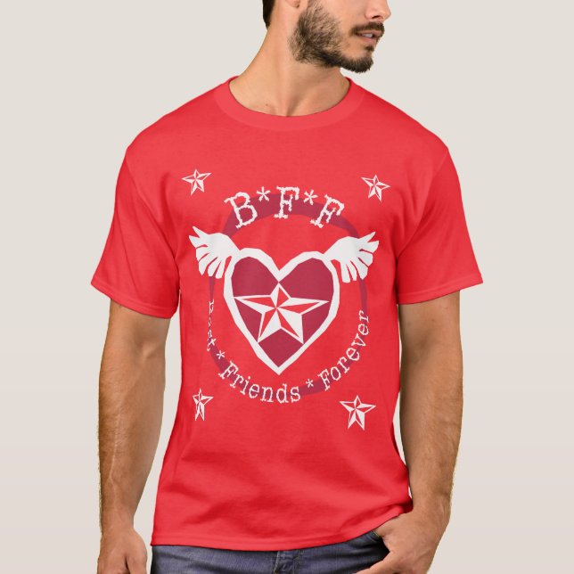 Camisas escuras: Melhores amigos para sempre (Frente)