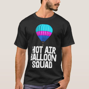 Camisas F de Balão de Ar Quente na Esquadra de Tet