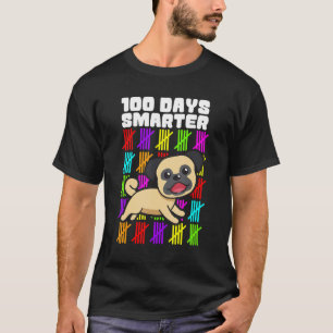 Camisas Felizes 100 Dias Mais Inteligentes para Cã