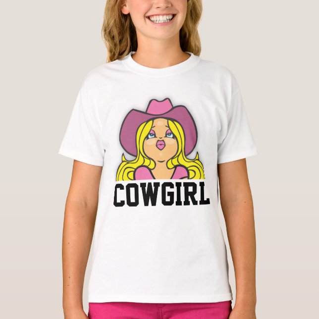 Camisas femininas COWGIRL (Frente)