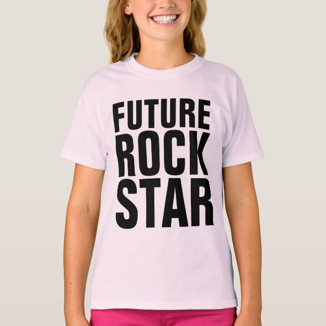 CAMISAS FEMININAS PARA MENINAS FUTURAS ESTRELAS DO (Frente)