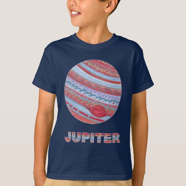 Camisas Geektastic De Júpiter Planeta E Roupa (Frente)