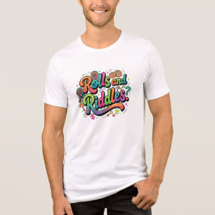 Camisas Gráficas de Rolo de Canela, Puzzle e Chave