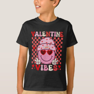 Camisas Groovy Valentine Vibes Dia dos Namorados P