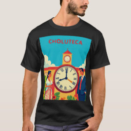 CAMISAS Honduras CHOLUTECA RELOJ Retro poster