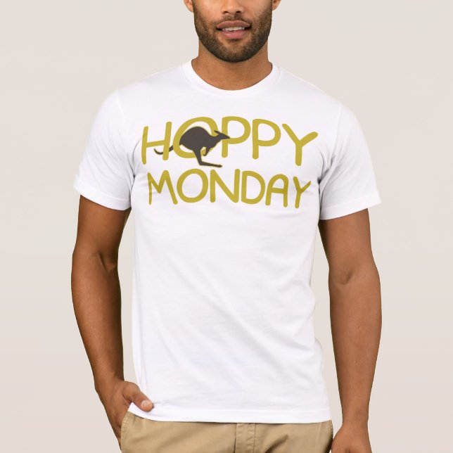 Camisas Hoppy de segunda-feira (Frente)