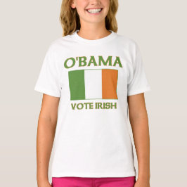 Camisas irlandesas do voto t de Obama