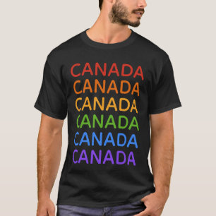Camisas & jaquetas de CANADÁ do arco-íris