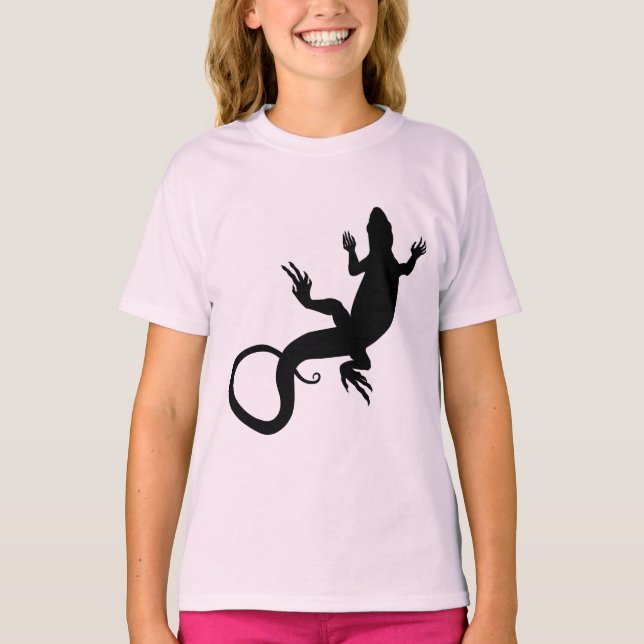 Camisas Lizard de Arte Rópteis (Frente)
