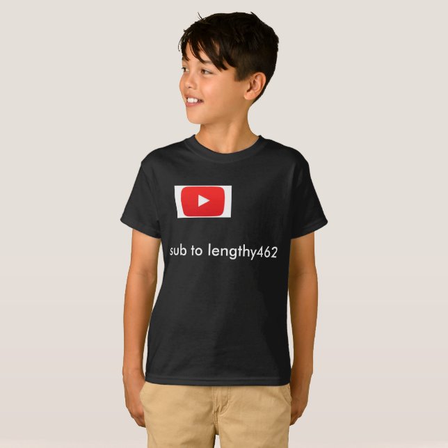 camisas longas de youtube (Frente Completa)