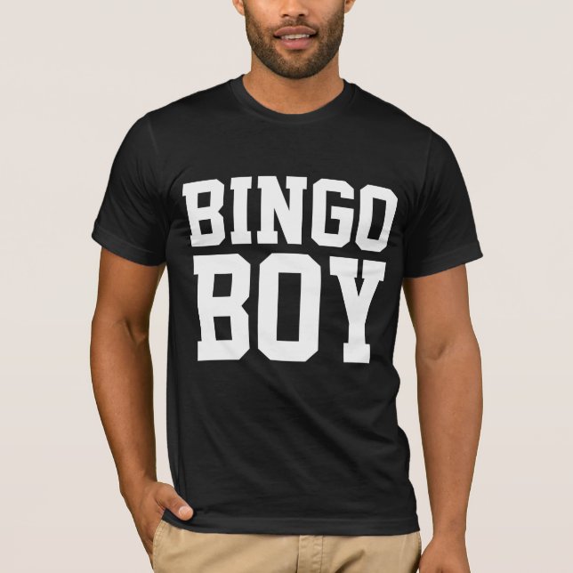 CAMISAS MASCULINAS BINGO BOY (Frente)
