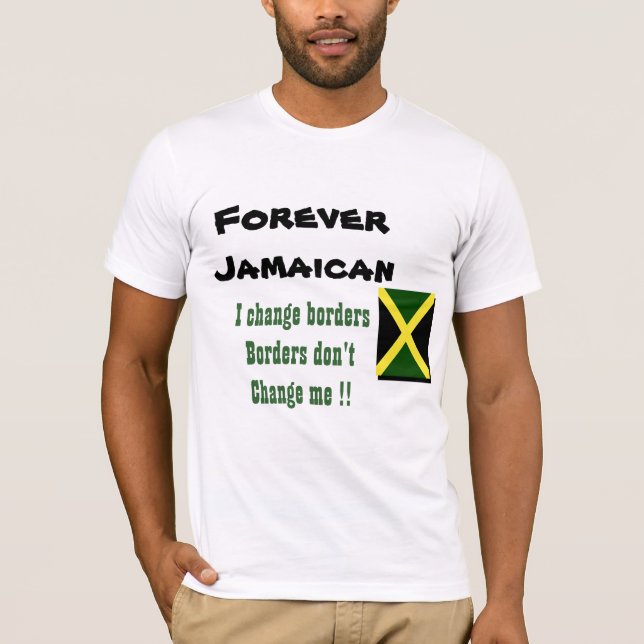 Camisas masculinas da Jamaica (Frente)