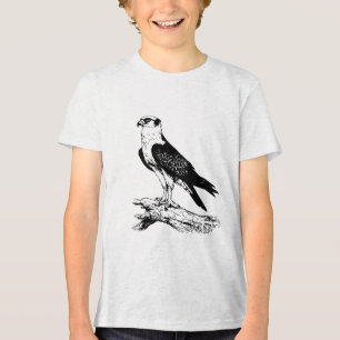 Camisas masculinas de falcão-peregrino