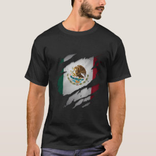 Camisas Mexicanas Orgulhosas Chicano Latino Torn M