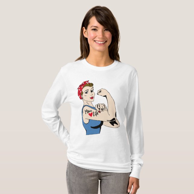 Camisas MOM, MOM LIFE (Frente Completa)