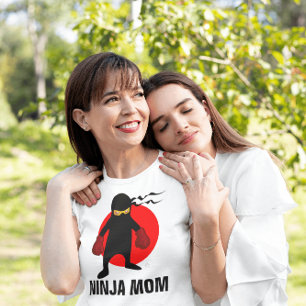 Camisas MOM NINJA e camisetas