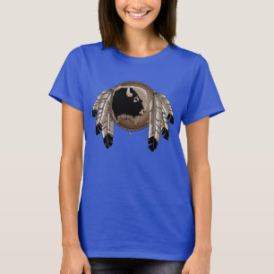 Camisas nativas da arte dos animais selvagens das